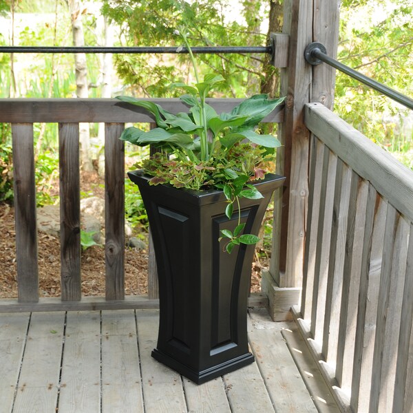 Cambridge Tall Planter - Black